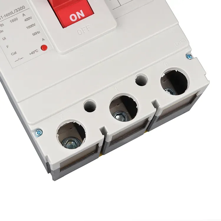 1600 Amp 3-polet Mccb med hjælpekontakter