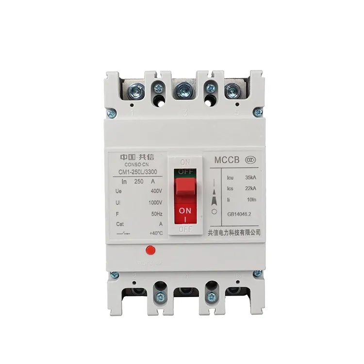 200a 4p Tpn Mccb 50ka Fast Type