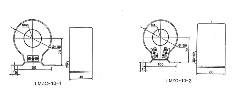 Bushing Type Ct Medium Voltage Current Transformer
