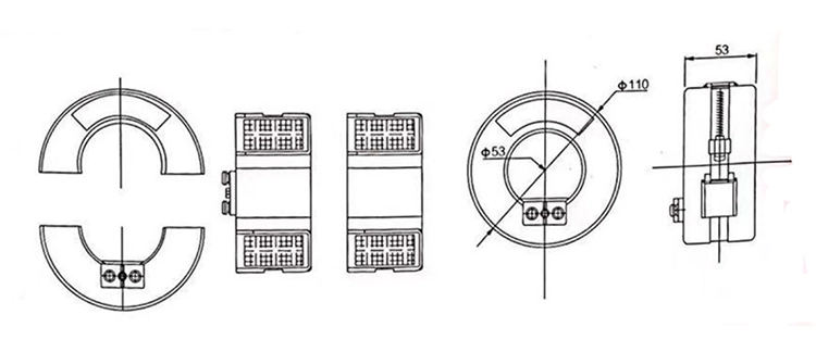 Bushing Type Ct Medium Voltage Current Transformer